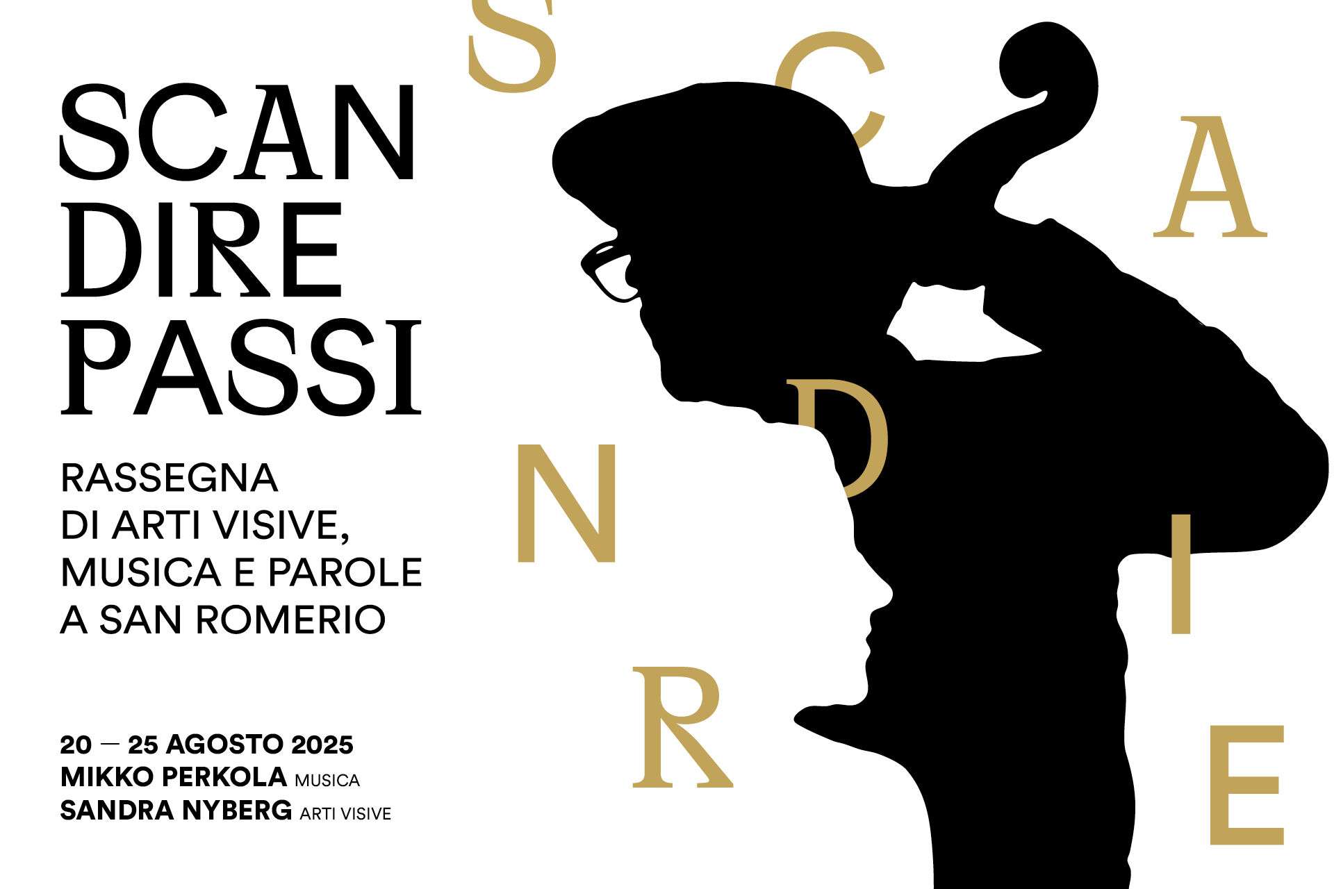 Al via la nuova rassegna di arti visive, musica e parole a San Romerio: Scandire Passi